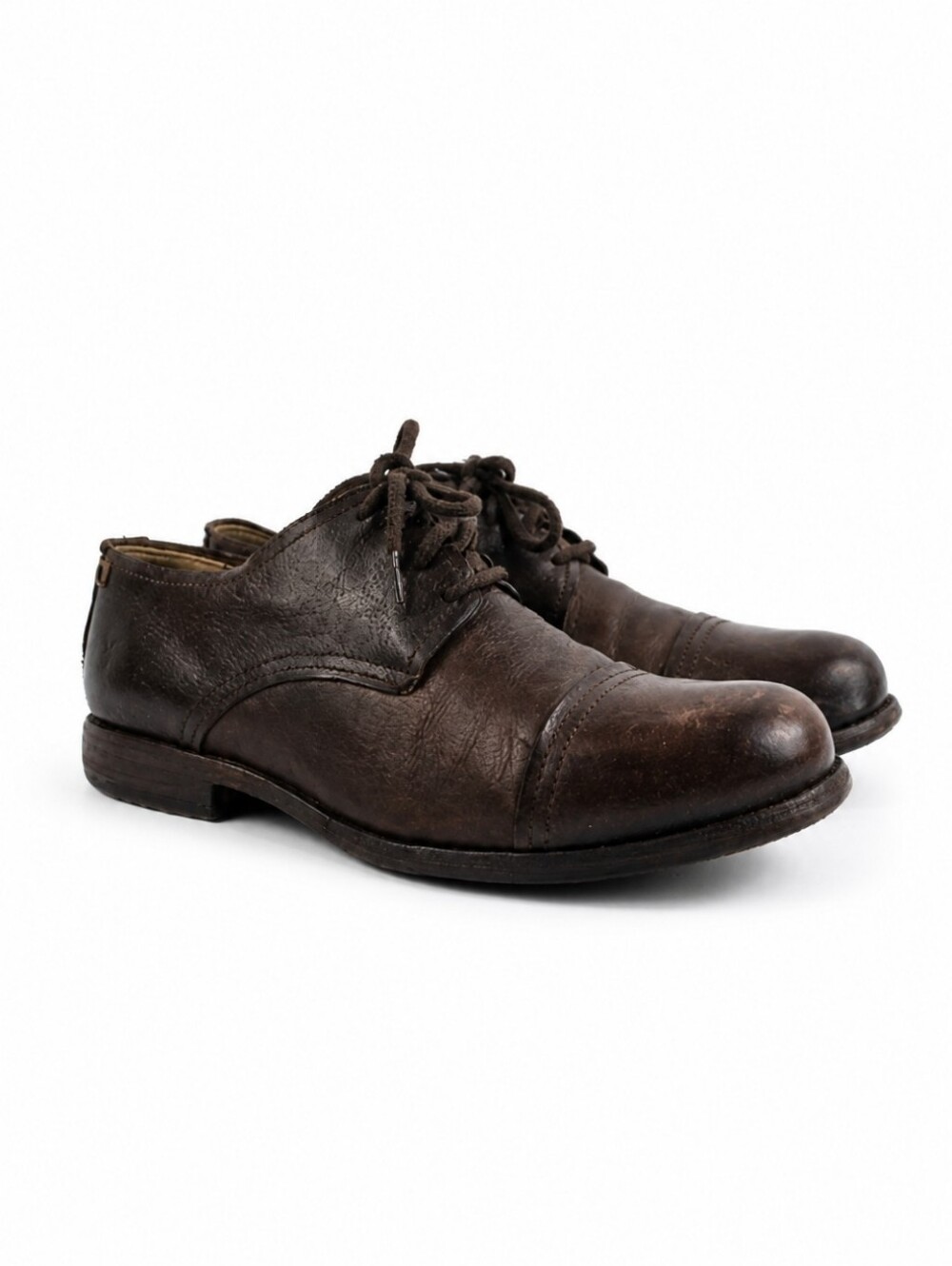 Frye Johnny Brown Leather Men's Oxford Shoes Size 11.5‎